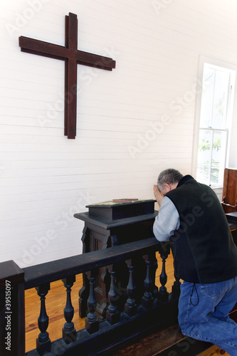 Photo: Prayers in a Simple Church Prayers in a Simple Church