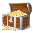 Vektor: Treasure chest Treasure chest