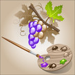 Coloring the grape