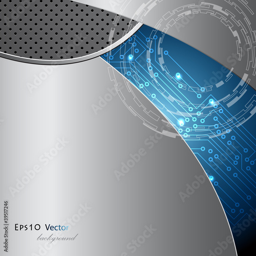 Vector: Abstract technology background Abstract technology background