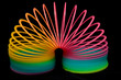 Colorful rainbow spring
