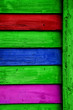 Foto: Bunte Bretter Bunte Bretter
