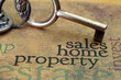 Sales home property concept