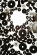 Different size cogwheels