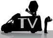 Television operator and car