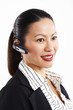 Geschäftsfrau, Business, Headset 3