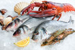 Photo: Seafood on ice Seafood on ice