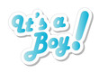 It's a boy