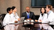 Video: Group of Multi Ethnic Medical Executives Group of Multi Ethnic Medical Executives