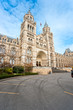 Facade of Natural History Museum, London. Facade of Natural History Museum, London.