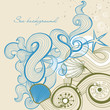 Sea and beach background