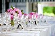 Wedding table decoration series