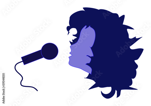 Illustration: Singing Singing