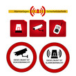 alarmanlagen und sicherheit firmen logos