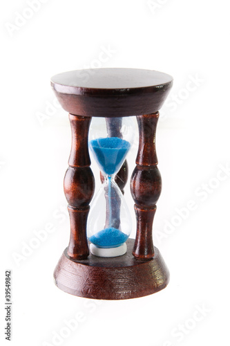 Photo: Sand glass made of wood Sand glass made of wood
