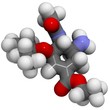 Oseltamivir: molecular structure (3D)