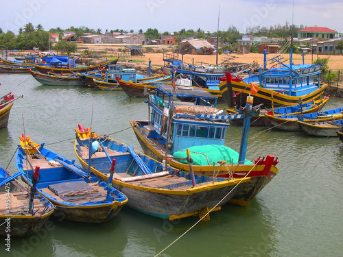 Photo: Vietnam, Phan Thiet fishing harbor Vietnam, Phan Thiet fishing harbor