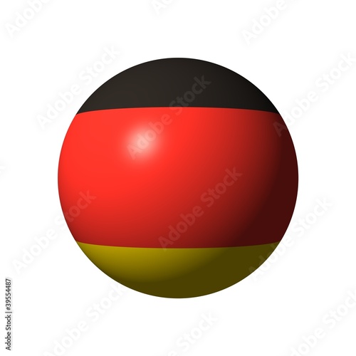 Illustration: ball from germany flag ball from germany flag