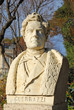 Rome, Guerrazzi statue at Borghese villa
