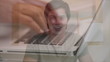 Man on a video chat
