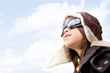 Kid as a pilot