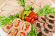 meat tenderloin with prune