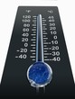 freezing cold temperature