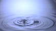 Drips falling in super slow motion