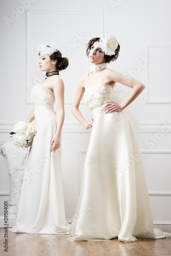Photo: Two sisters brides having fun Two sisters brides having fun