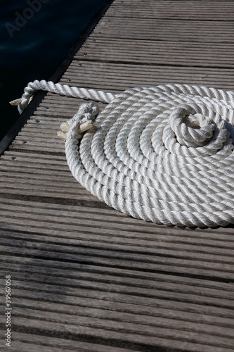 Photo: Mooring Rope Mooring Rope