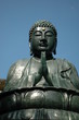 Buddha in the blue sky