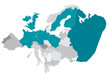 Vector Map of Europe