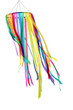 Buntes Windspiel, isolated wind chimes