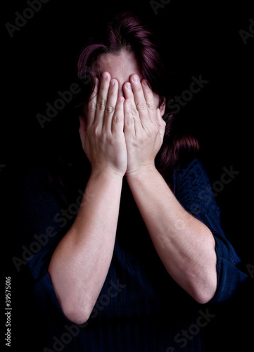Photo: Young woman crying Young woman crying