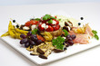 italian appetizers plate