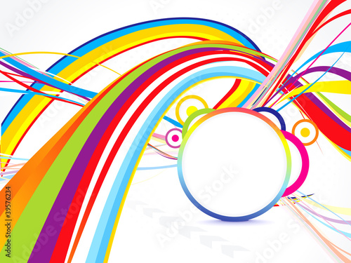 Vector: abstract colorful background with wave abstract colorful background with wave