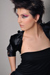 attractive fashion lady