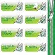 etikette set - natürliches