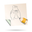 post it - massage termin