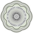 Vector: Guilloche Seal #1 Guilloche Seal #1