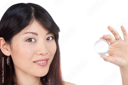 Photo: Happy Young Woman Portrait Happy Young Woman Portrait