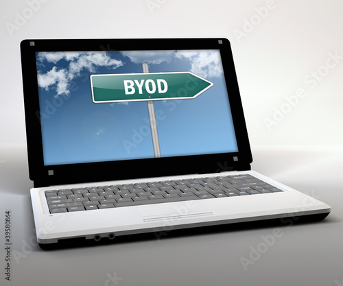 Illustration: Mobile Thin Client / Netbook "BYOD - Bring Your Own Device" Mobile Thin Client / Netbook "BYOD - Bring Your Own Device"