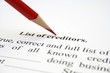 Creditor list