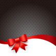 background with red bow