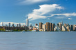 View of NY in the early evening View of NY in the early evening