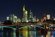 Photo: Frankfurt am Main, Germany at night Frankfurt am Main, Germany at night