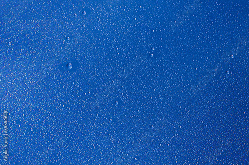 Photo: Water drops on glass Water drops on glass