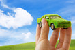Eco car icon ,save energy concept