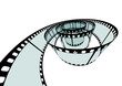 Filmstreifen, Filmrolle, Film, Negativ, Streifen 3D, Perspektive