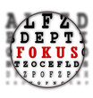 im Fokus stehen
